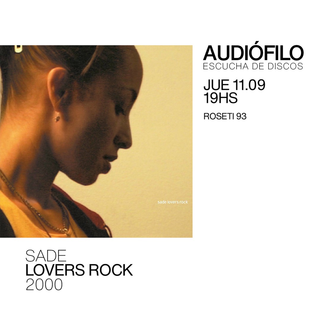 Escucha de Discos - Sade - Lovers Rock (2000)