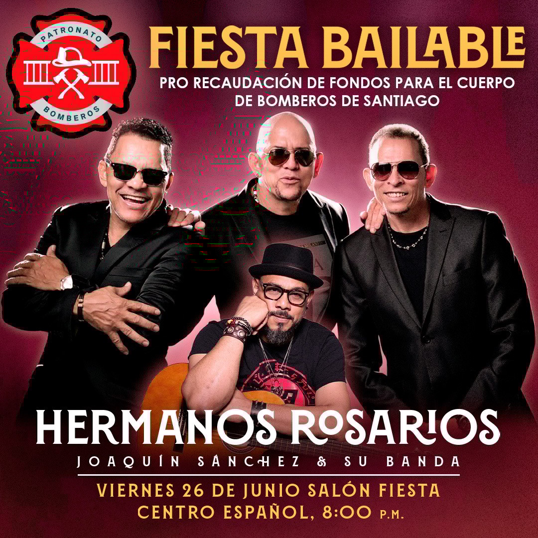 Los hermanos Rosario y Joaquín Sánchez Fiesta Bomberos