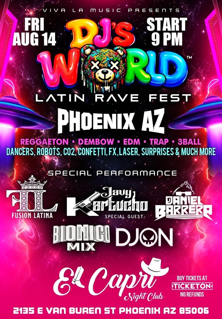 Latin World Latin Rave Fest
