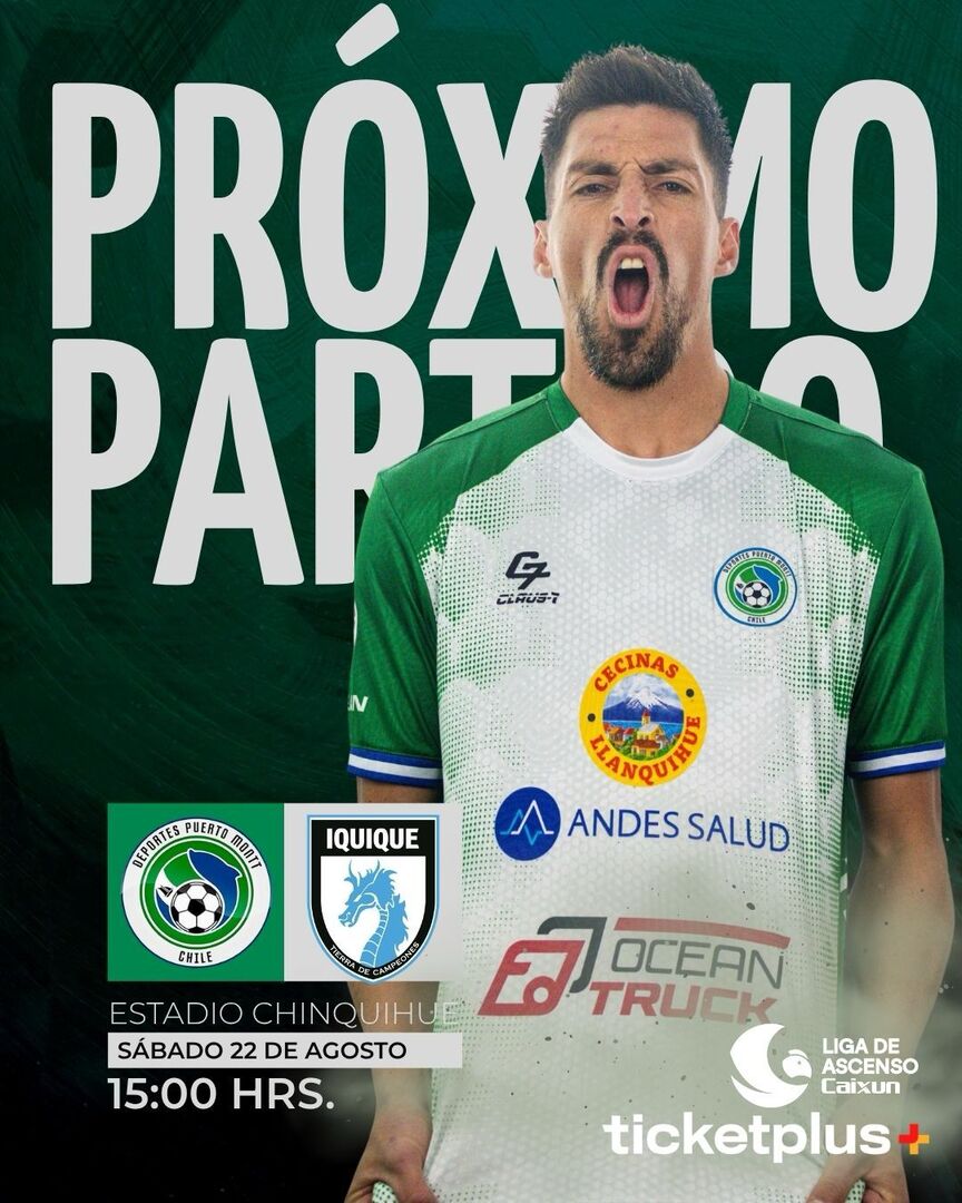 Deportes Puerto Montt vs Deportes Iquique  Liga de Ascenso Caixun
