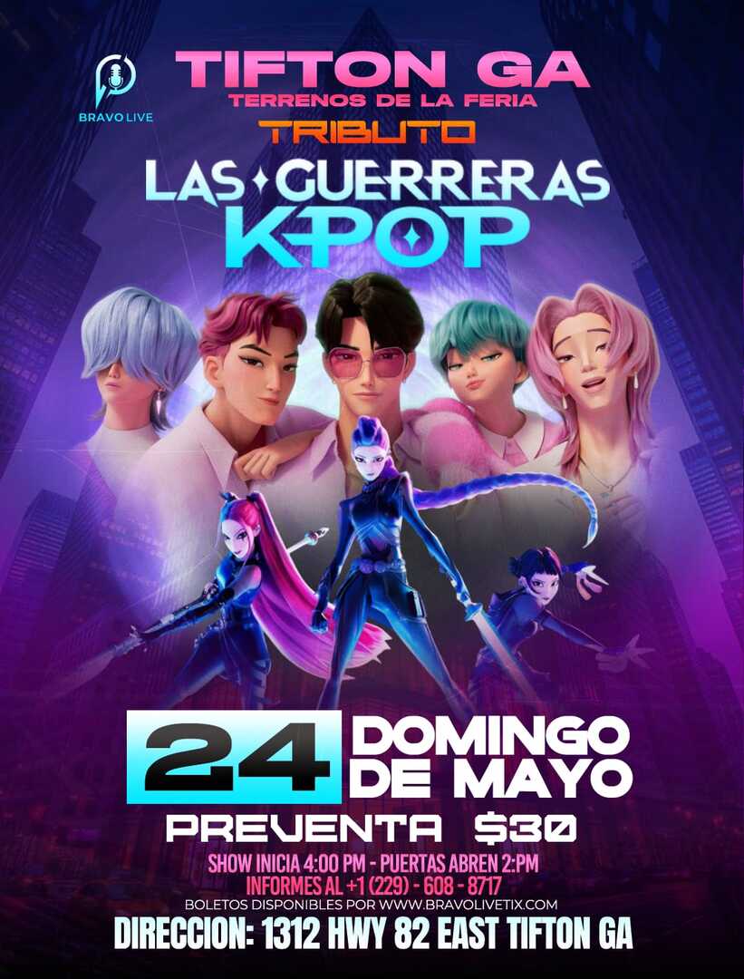 Tributo-Las Guerreras K-POP-Tifton GA.