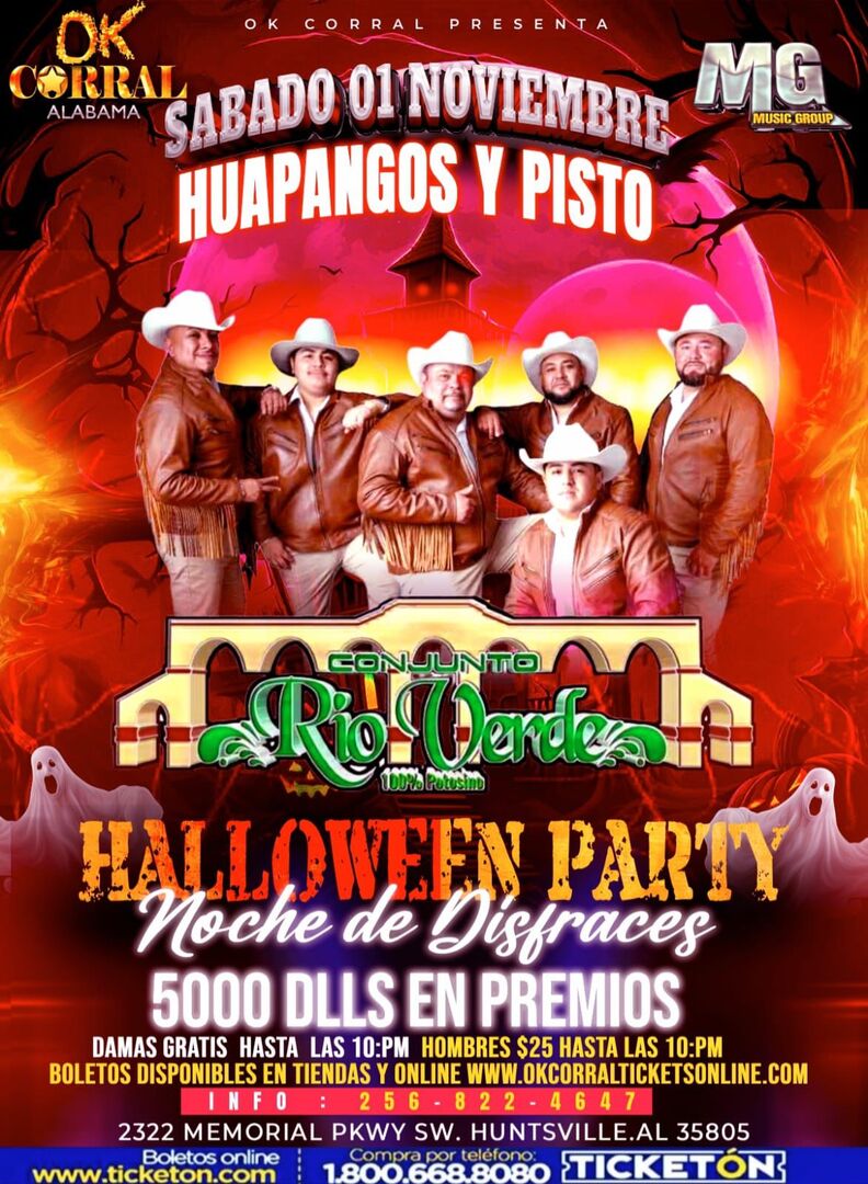 Conjunto Rio Verde-Fiesta de Disfraces