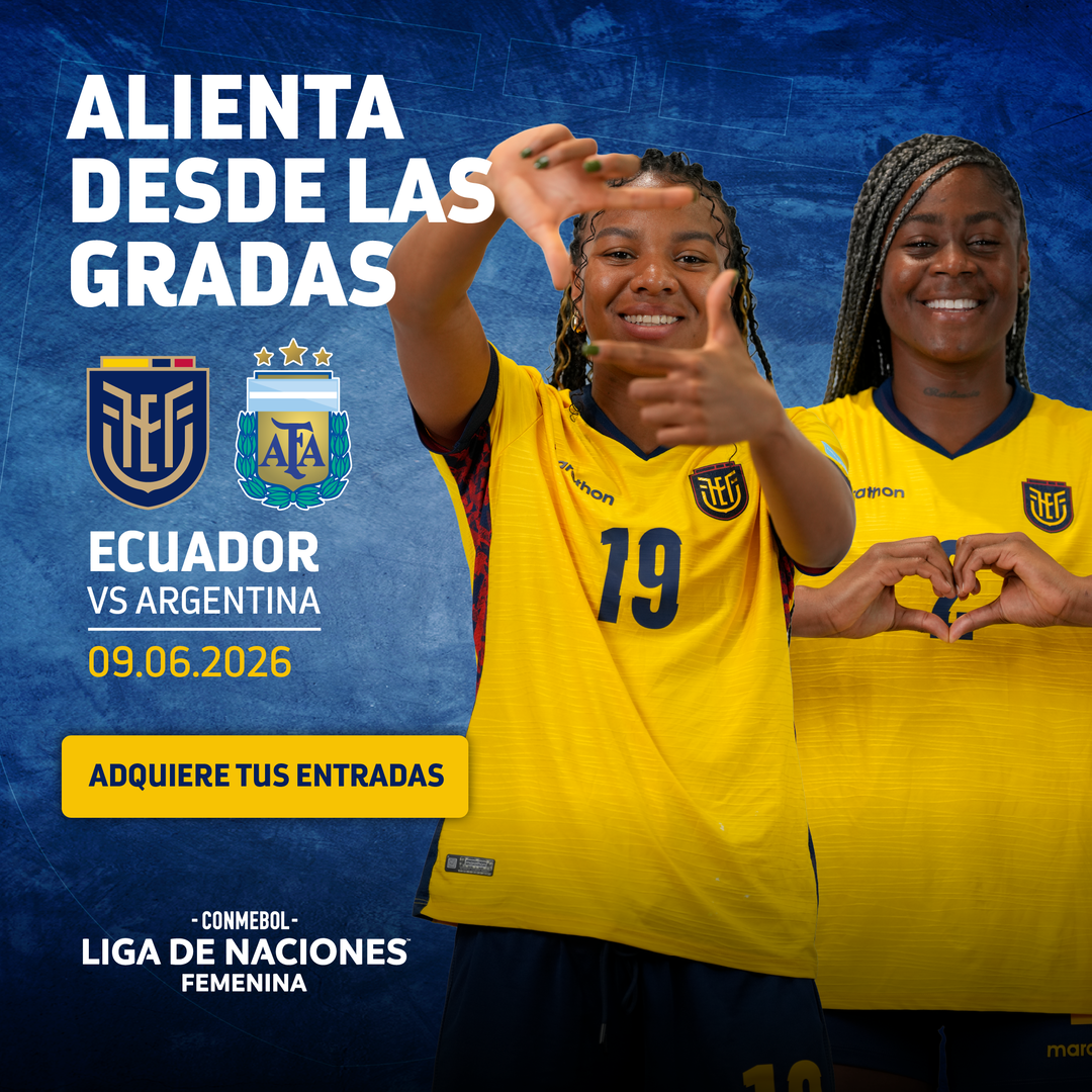 Ecuador vs Argentina / CONMEBOL Liga de Naciones Femenina
