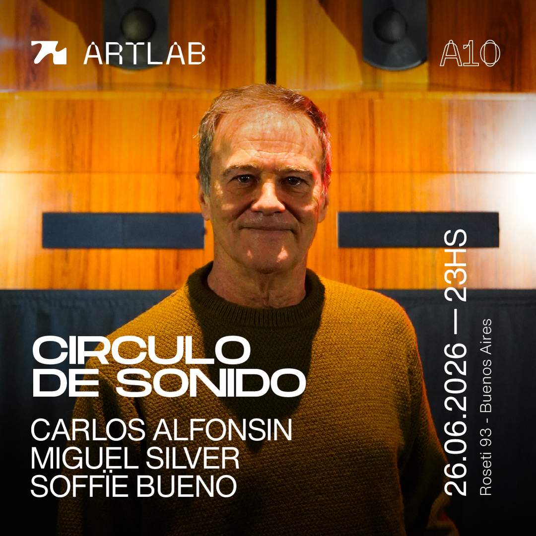 Artlab | Circulo de Sonido | Carlos Alfonsin + Miguel Silver + Soffïe Bueno