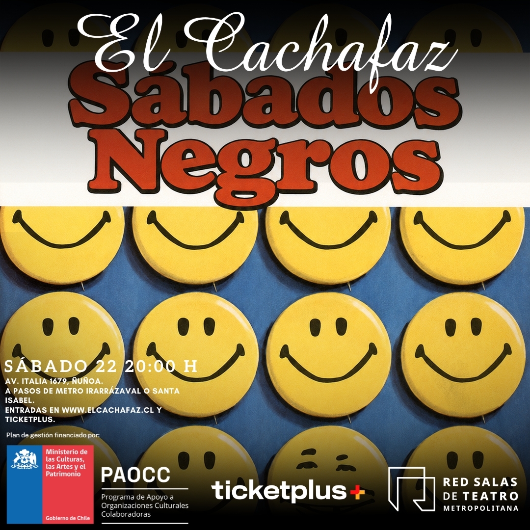 Show de stand up-Sabados negros-Sabado 22 de Agosto 20hrs