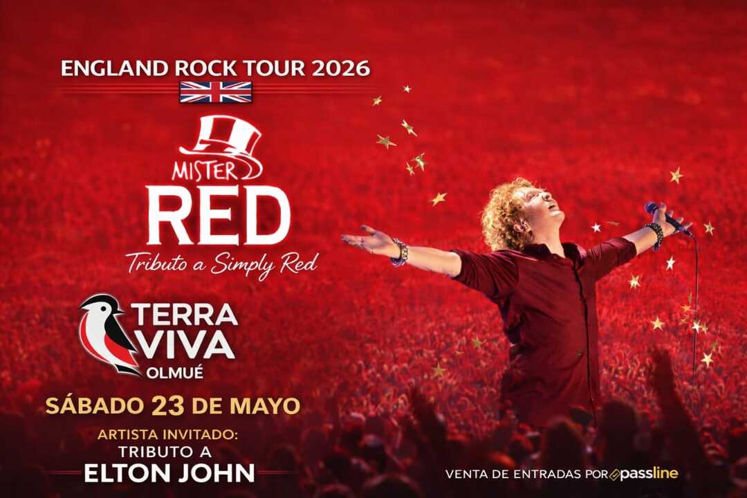 Mr Red England Rock Tour 2026
