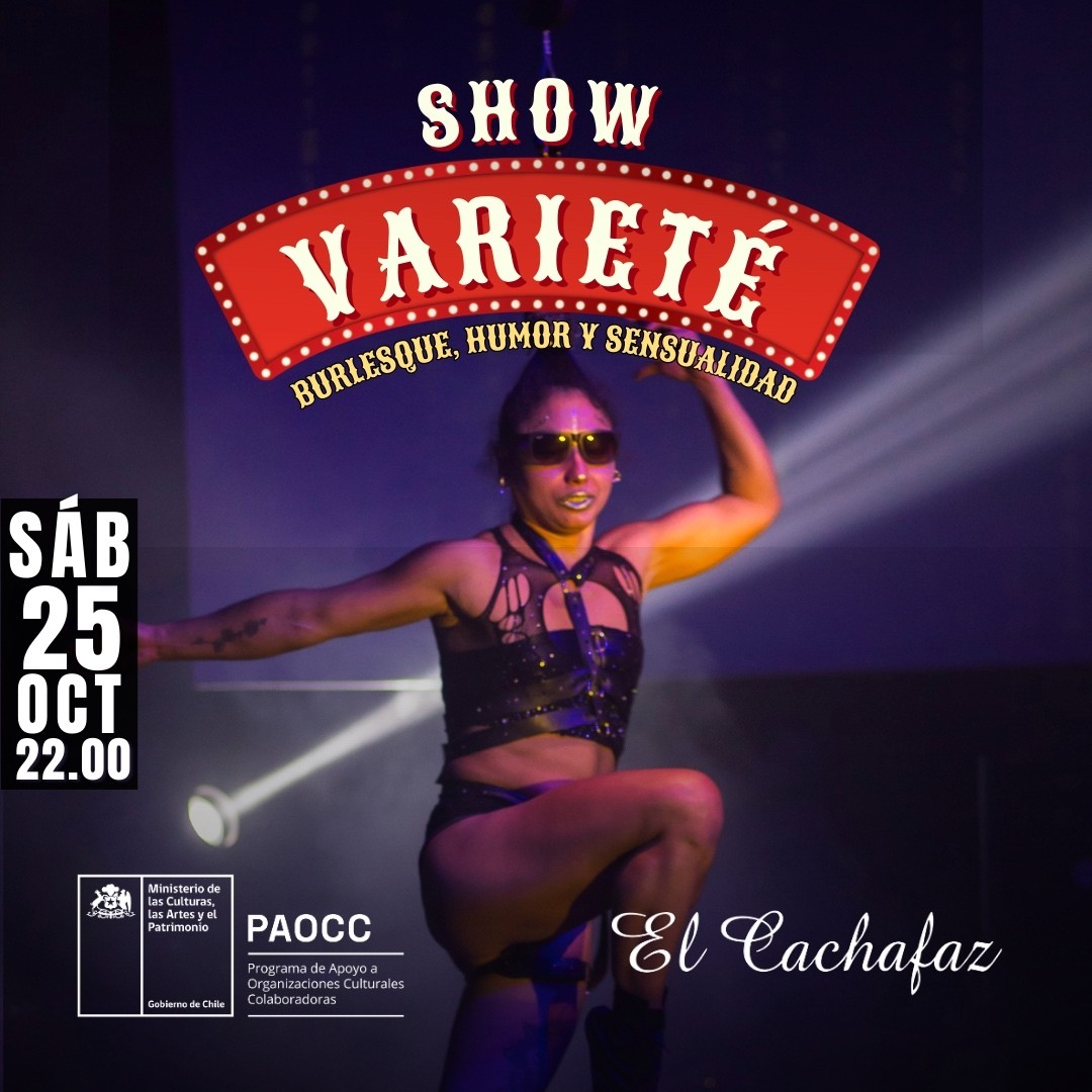 Variete Sabado 25 de Octubre 22 hrs