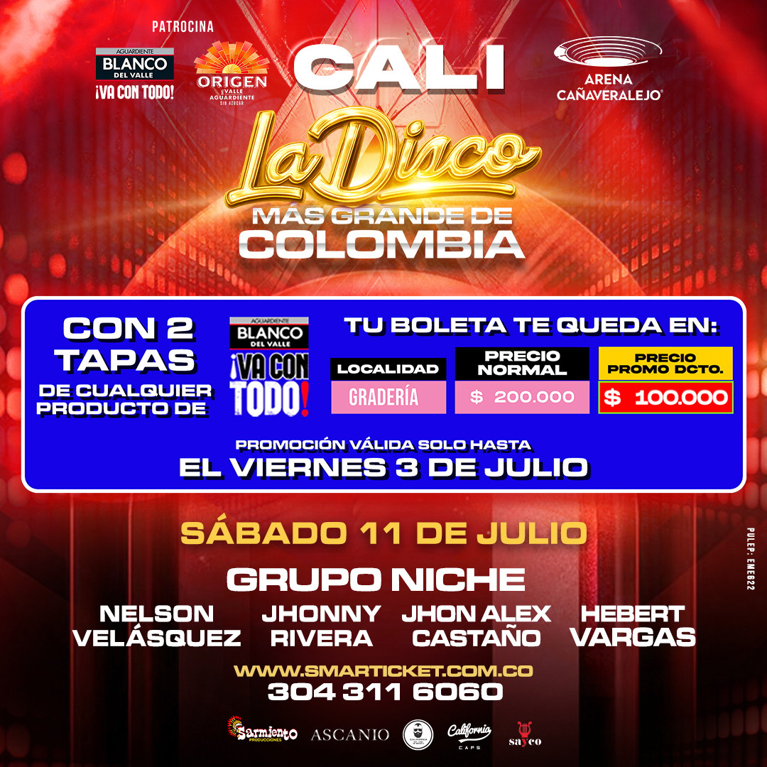 LA DISCO MAS GRANDE DE COLOMBIA