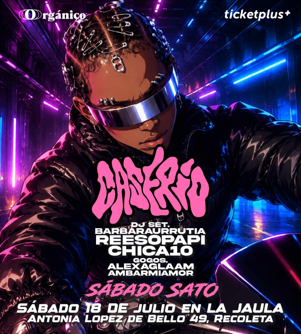 Sábado Sato 😈 en Caserío Fiesta Sábado 18 de Julio en La Jaula