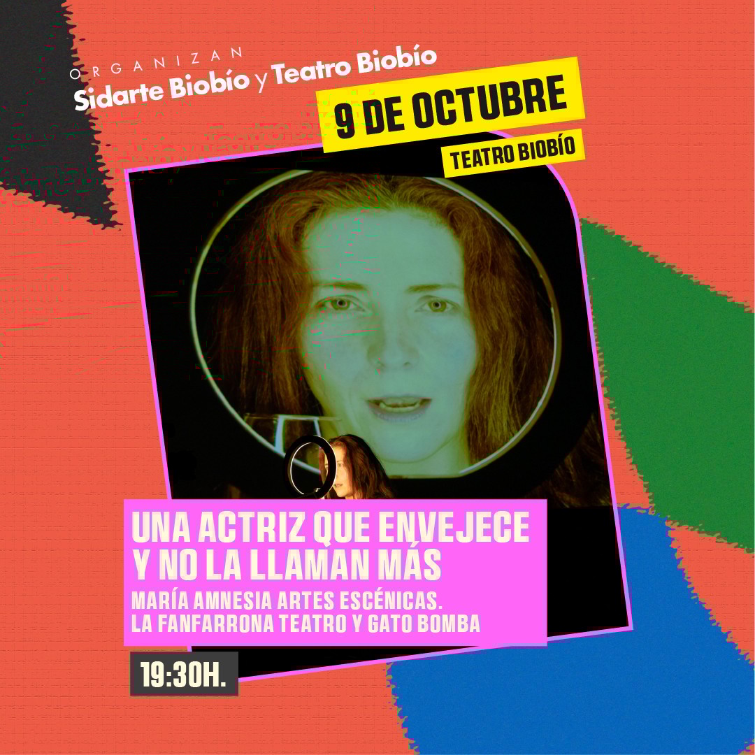 Una actriz que envejece y no la llaman más - Festival de Teatro Fío Fío