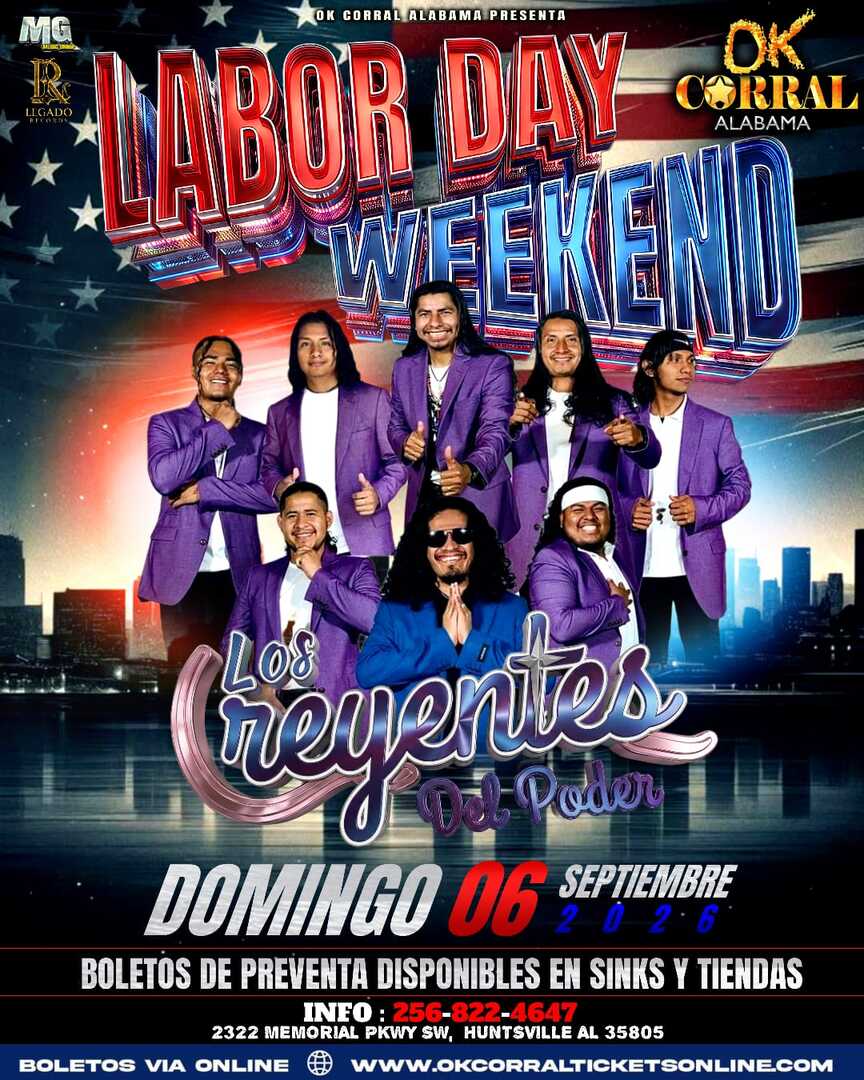 Los Creyentes del Poder-Laboy Day Weekend