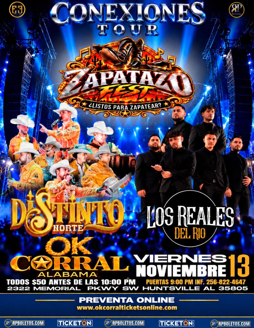 Zapatazo Tour-Distinto Norte-Los Reales del Rio-