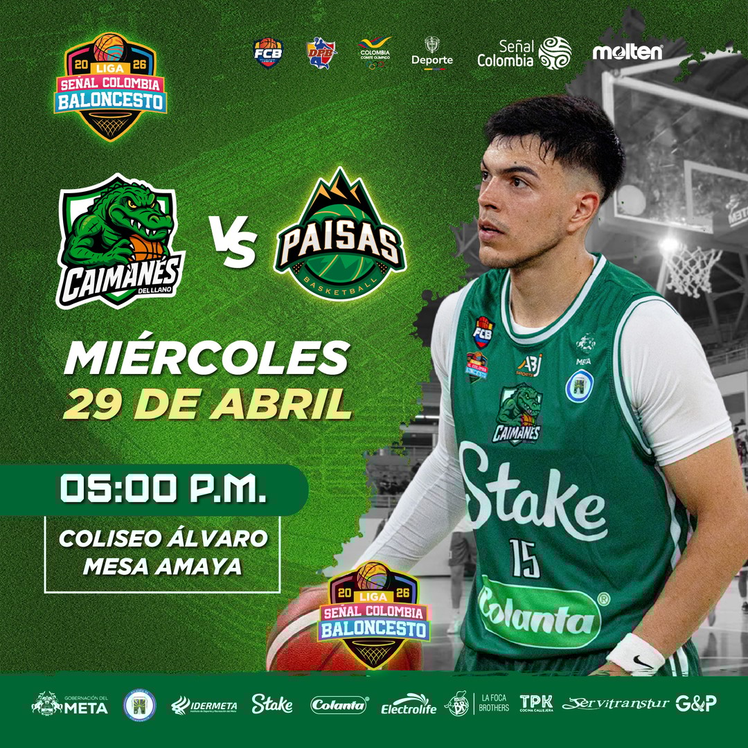 CAIMANES VS PAISAS 29 DE ABRIL