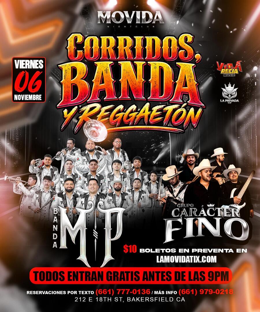 Banda MP-Grupo Caracter Fino-Corridos-Banda y Reggaeton