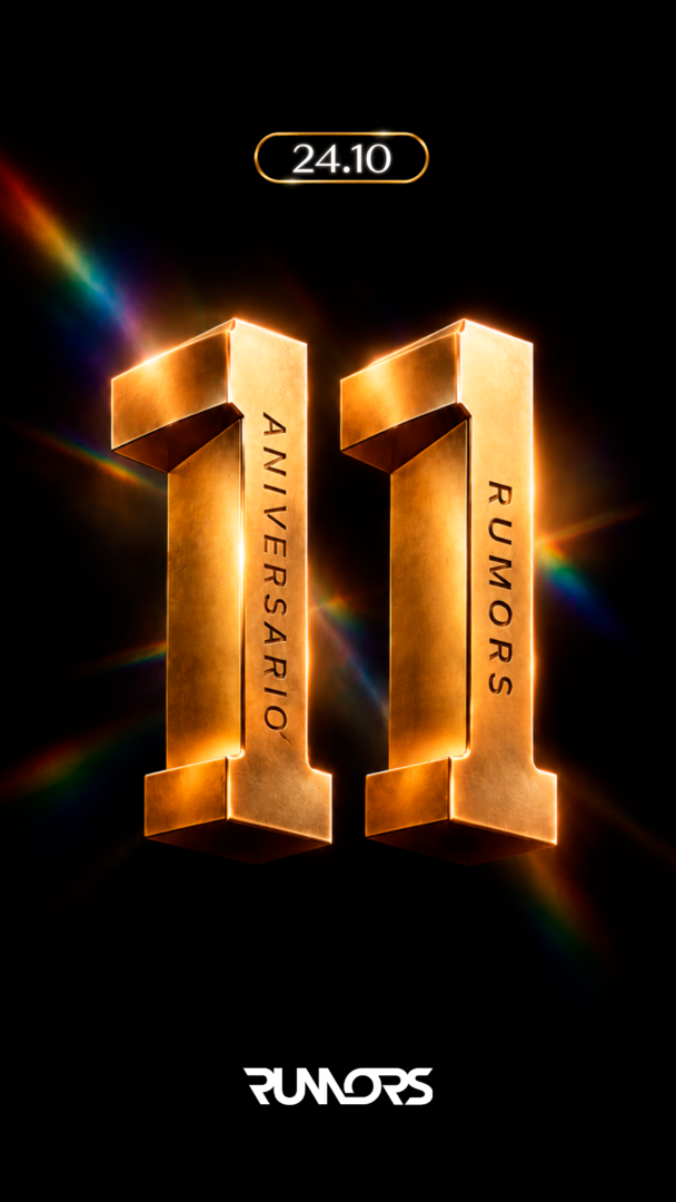 ANIVERSARIO 11 AÑOS RUMORS - 24 DE OCTUBRE - 22:00 