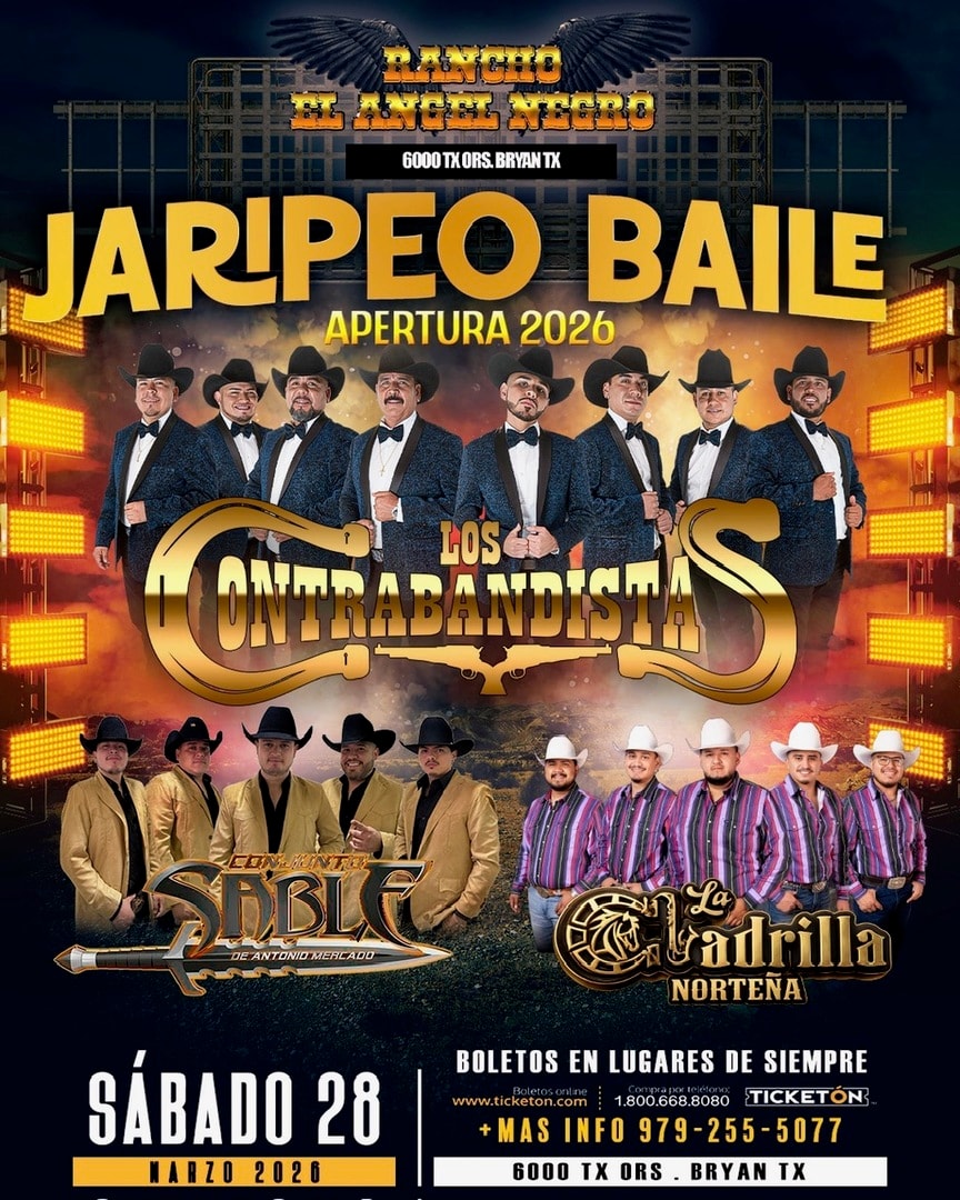 Los Contrabandistas-Conjunto Sable-La Cuadrilla Nortena-Rancho El Angel Negro