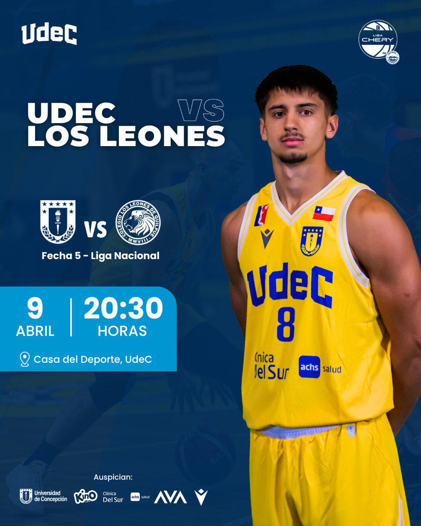 CD UdeC vs CDC Los Leones - LNB - Liga Chery de Apertura by Cecinas Llanquihue
