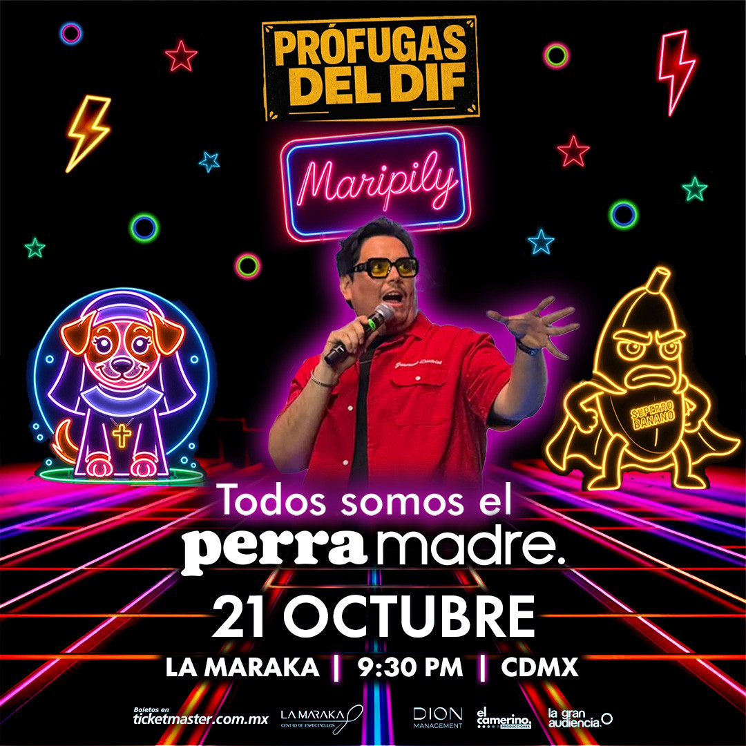 Todos somos el Perra Madre "Prófugos del DIF" Tour 2026
