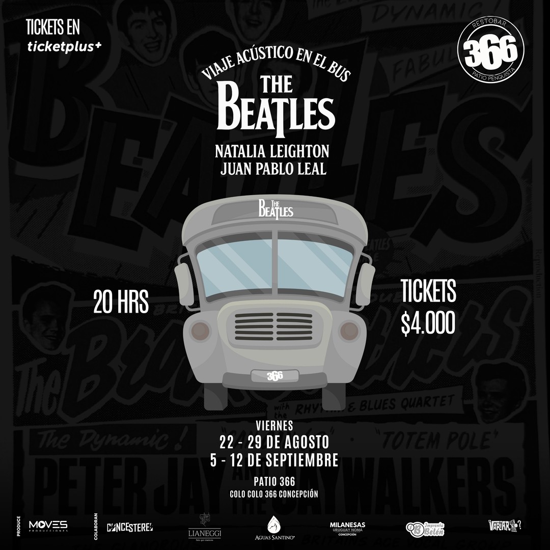 VIAJE ACÚSTICO EN EL BUS THE BEATLES