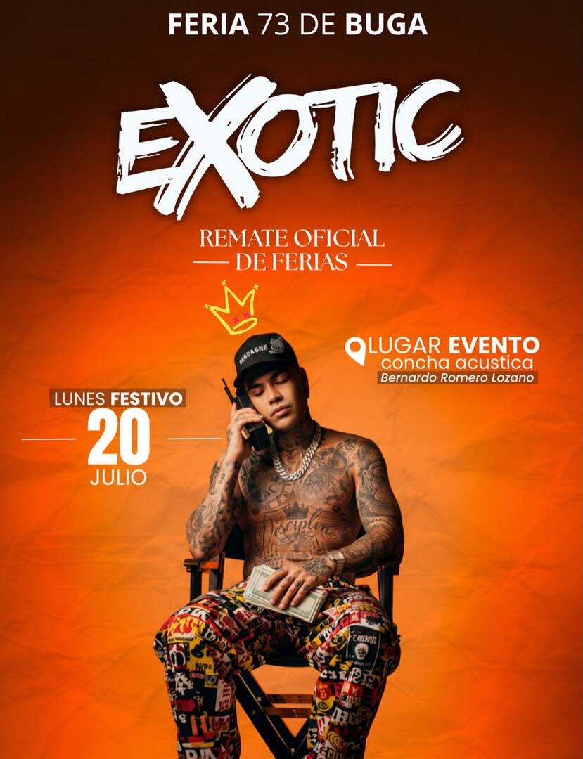 Remate Oficial de la Feria 73 de Buga – 20 de Julio