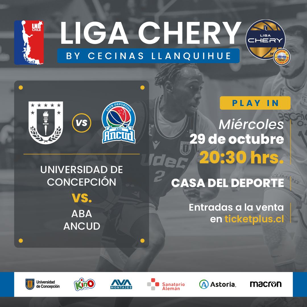 CD UdeC vs CD ABA Ancud / LNB Liga Chery de Transición by Cecinas Llanquihue CD UdeC vs CD ABA Ancud / LNB Liga Chery de Transición by Cecinas Llanquihue