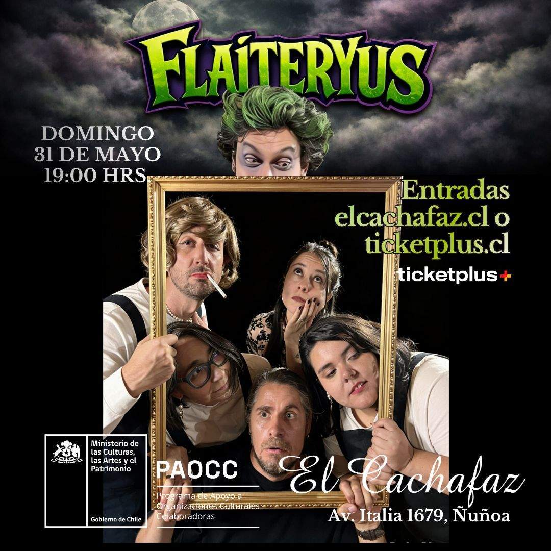Ciclo de Teatro-Flaiteryus-Domigo 31 de Mayo 19hrs