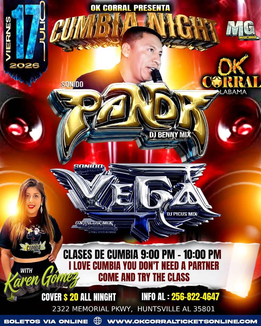 Sonido Panda-Sonido Vega-Cumbia Night