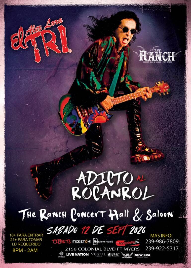 Alex Lora El TRI-Adicto al Rocanrol-The Ranch