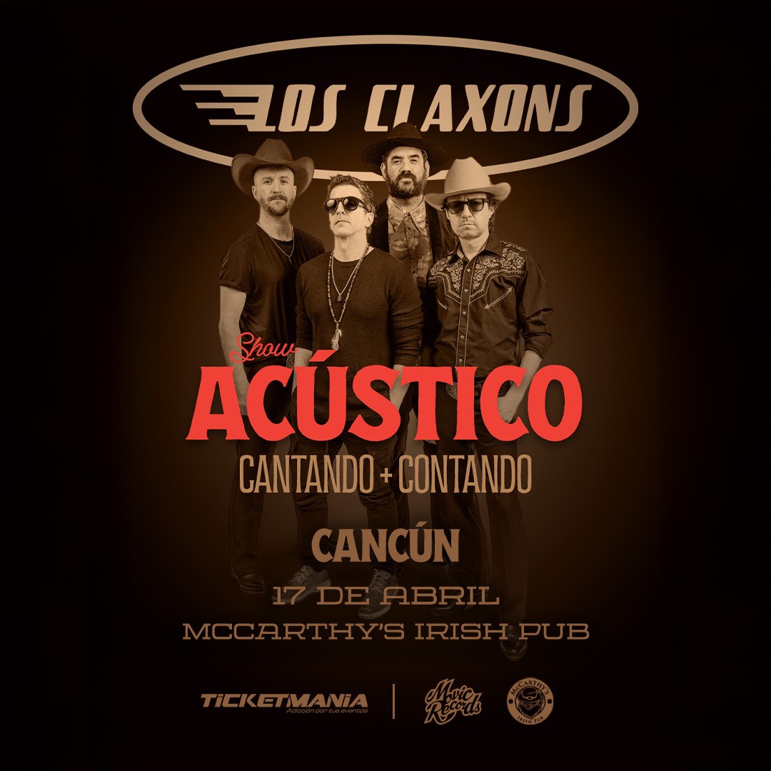 Los Claxons en Cancún