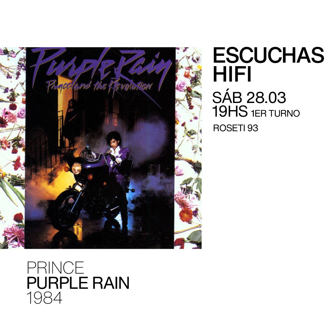 Escuchas HiFI - Purple Rain - Prince (1984)