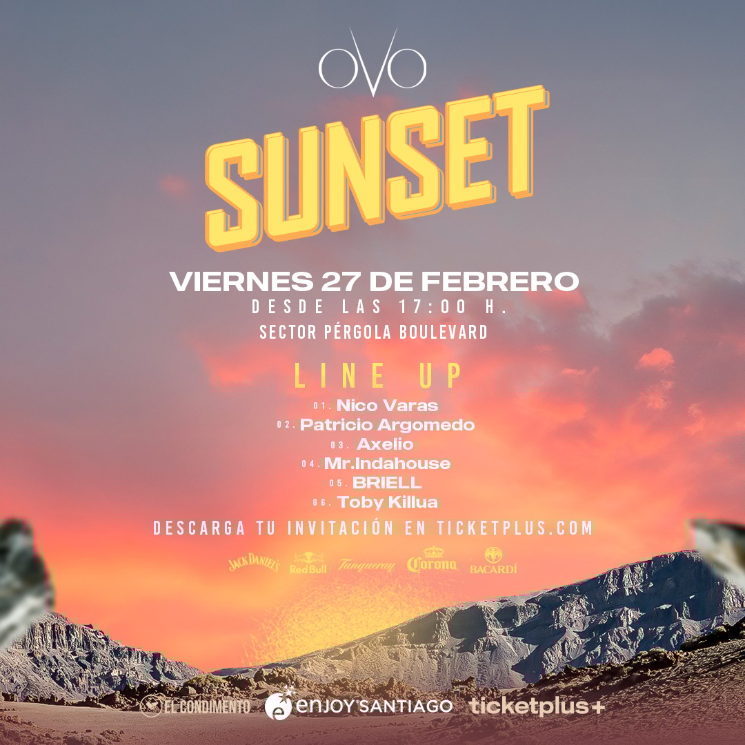 SUNSET - Viernes 27 feb
