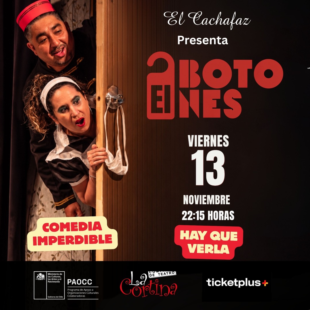 Ciclo de teatro-El Botones-Viernes 13 Noviembre 22:15 hrs