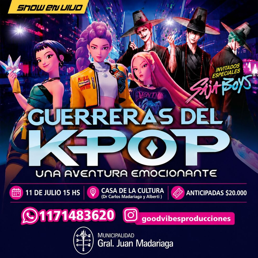GUERRERAS DEL K-POP: Una aventura emocionante