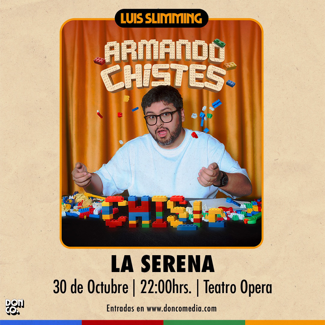 Luis Slimming / La Serena / Teatro Opera / 30 de Octubre / 22:00 hrs