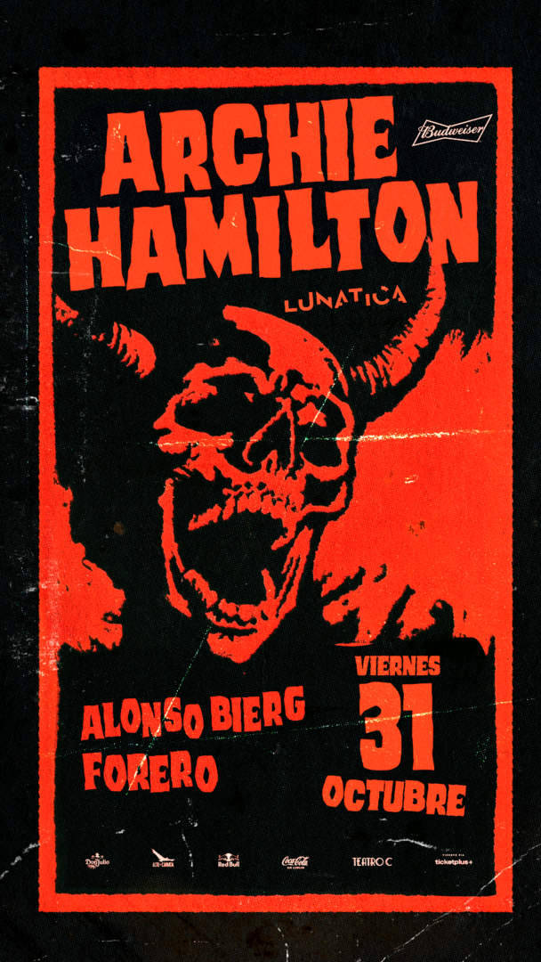 LUNATICA HALLOWEEN PRESENTA: ARCHIE HAMILTON
