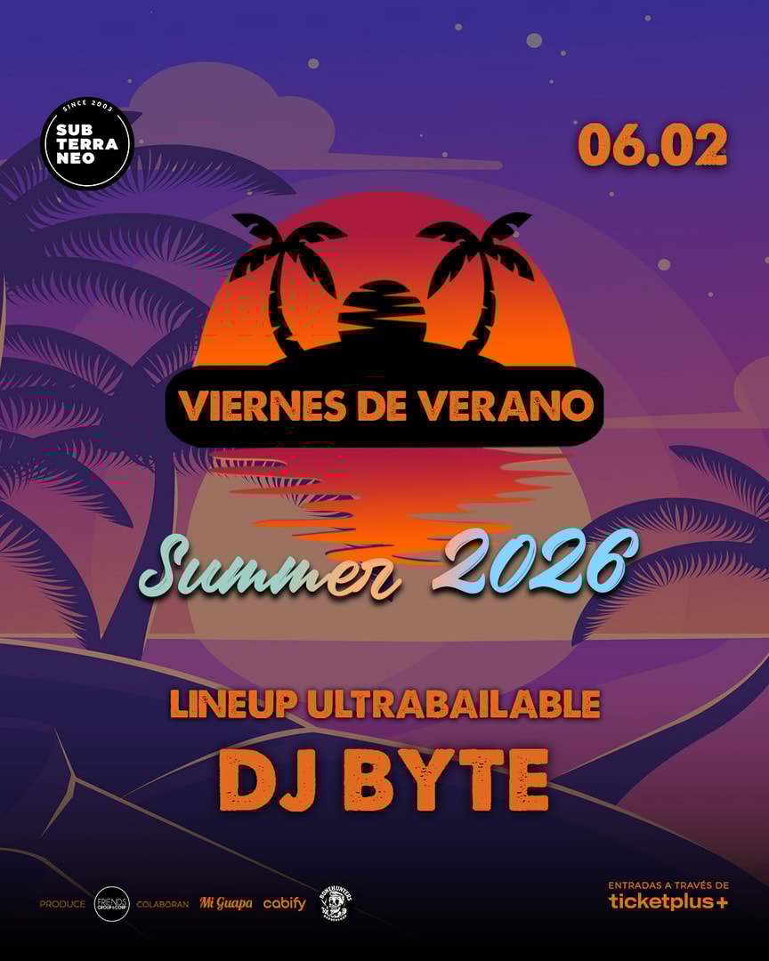 VIERNES DE VERANO Full ultrabailable ★ VIERNES 06 FEBRERO ★ Club Subterráneo (+23)