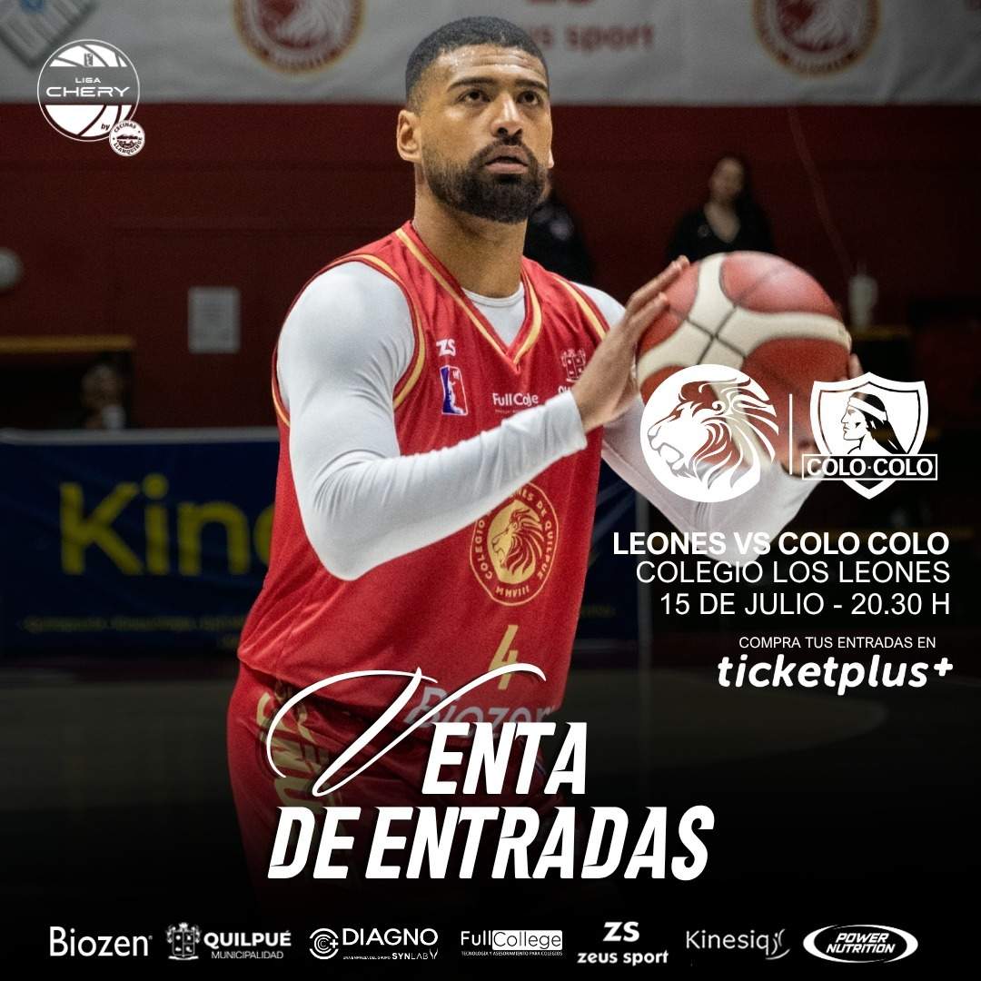 CDC Los Leones vs Colo Colo / LNB / Liga Chery by Cecinas LLanquihue
