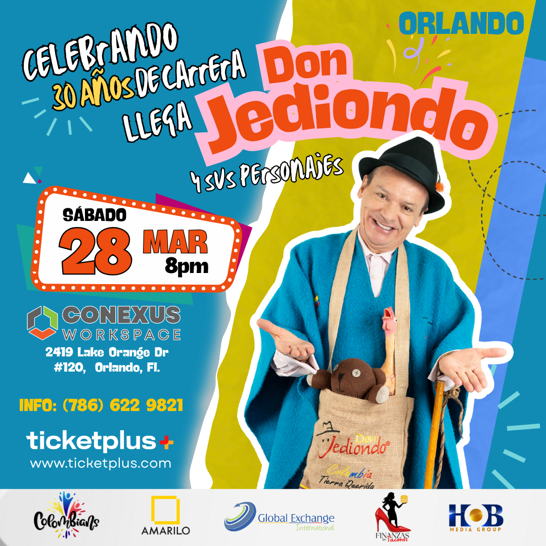 DON JEDIONDO 30 años de carrera - Orlando
