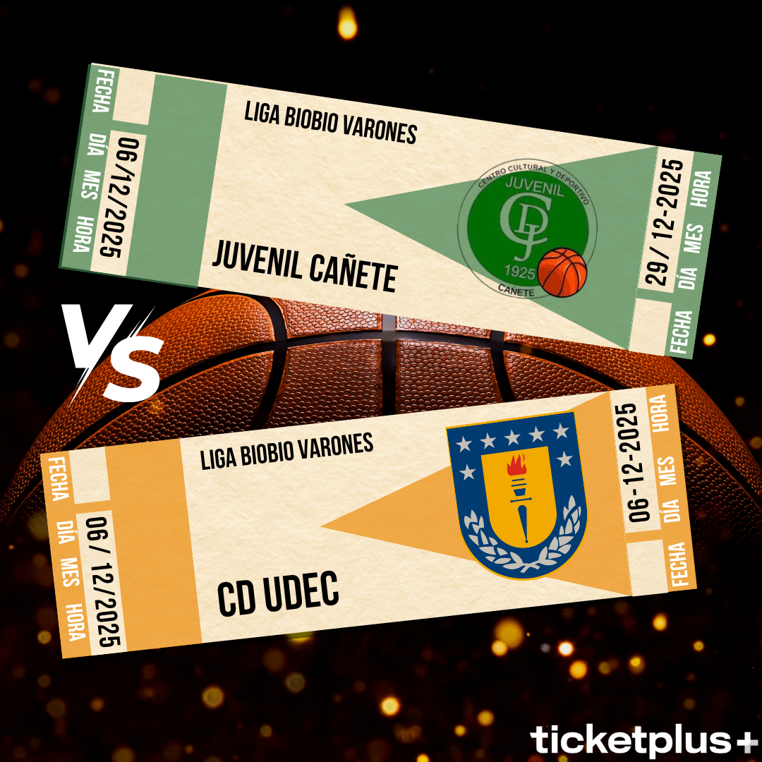 Liga Bio Bio Varones CD UDEC VS JUVENIL CAÑETE