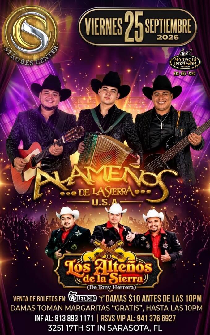 Alameños de la Sierra USA-Los Alteños de la Sierra-Strobes Center