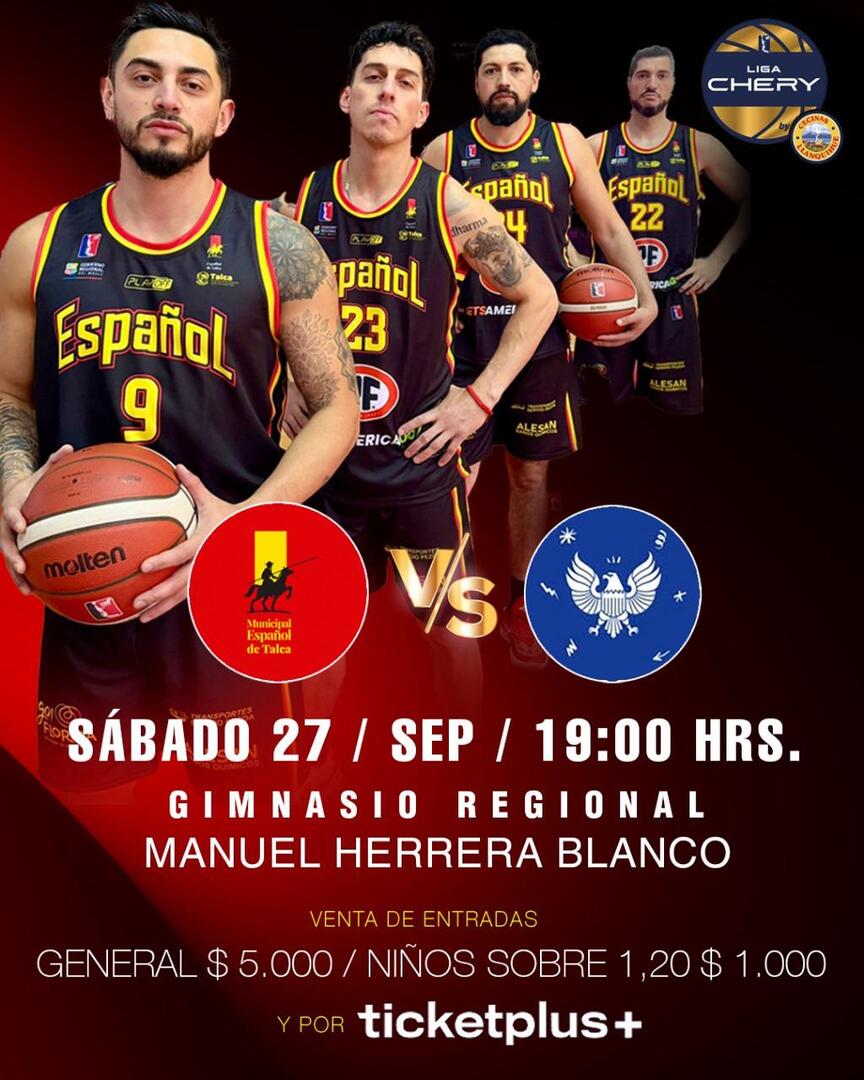 Mun. Español de Talca vs Boston College / LNB Liga CHERY by Cecinas Llanquihue 2025