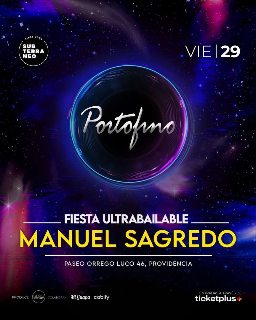 PORTOFINO Full ultrabailable ★ VIERNES 29 MAYO ★ Club Subterráneo (+23)