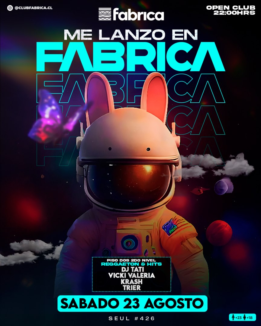 Club Fabrica Presenta @ Sábado 23 Agosto