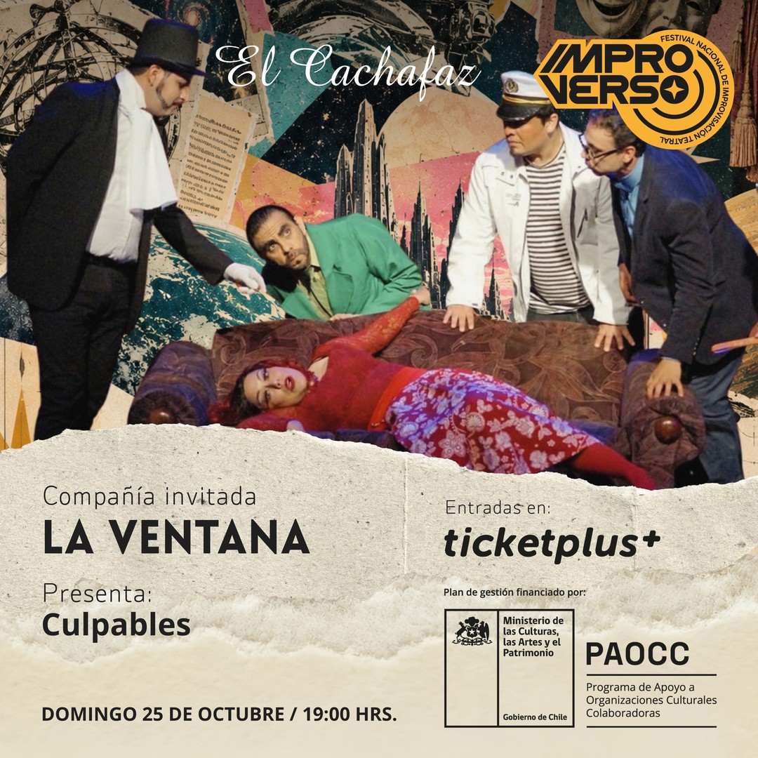 Festival de Impro -Culpables - Domingo 25 octubre 19hrs