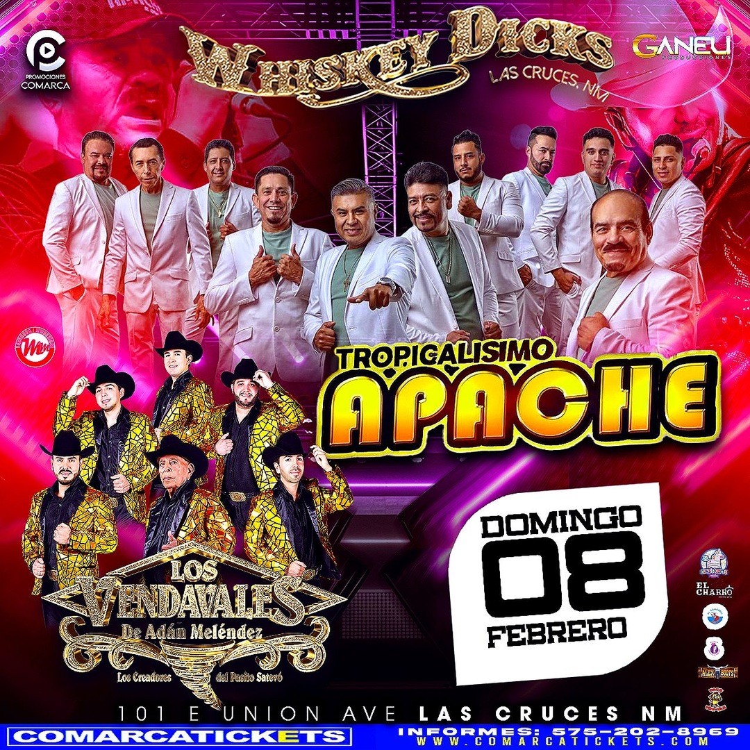 Tropicalisimo Apache-Los Vendavales de Adan Melendez-Whiskey Dicks