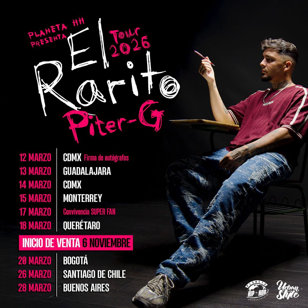 PITER-G 🎵 JUEVES 26 MARZO ★ Club Subterráneo 