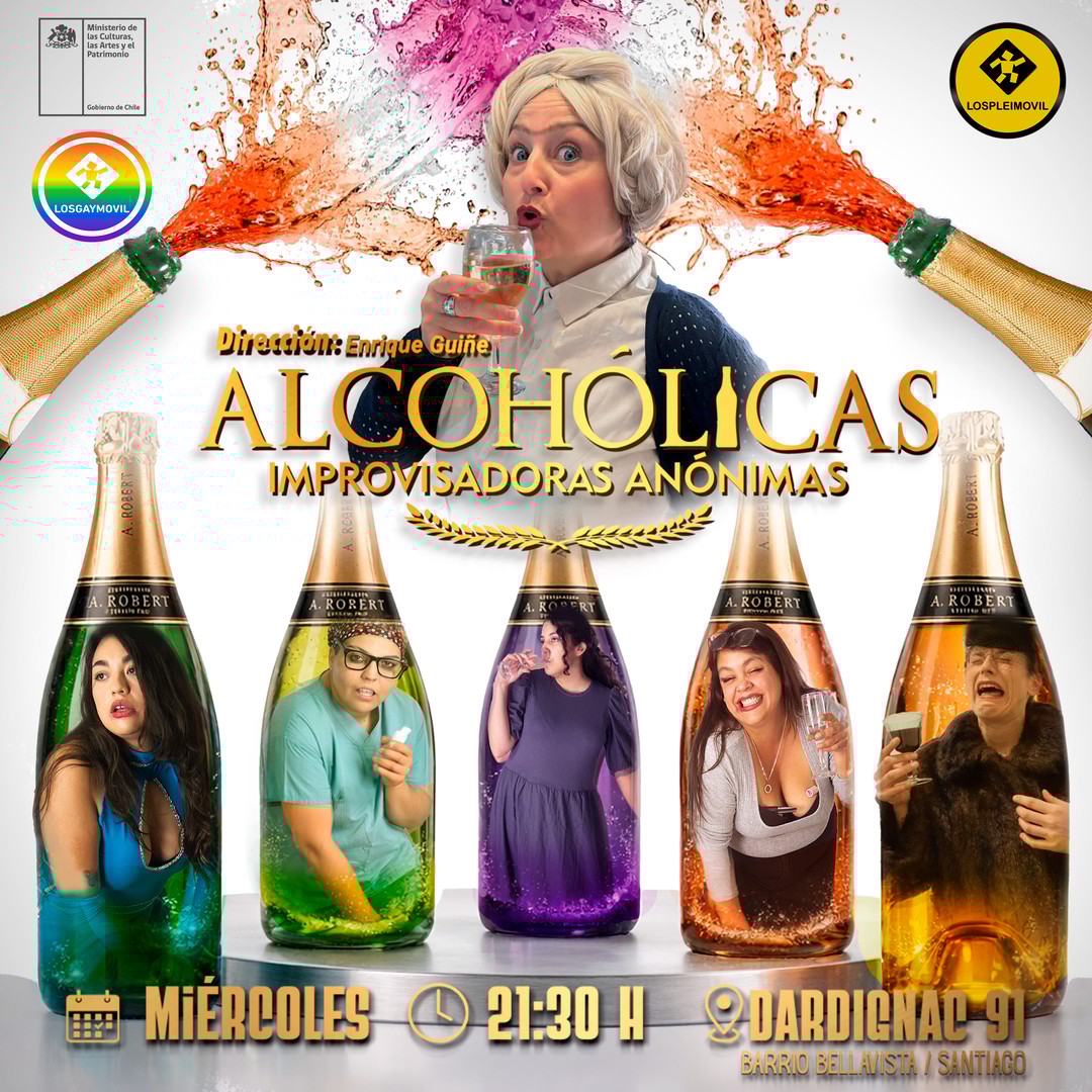 ALCOHOLICAS IMPROVISADORAS ANONIMAS-Versión Lelas