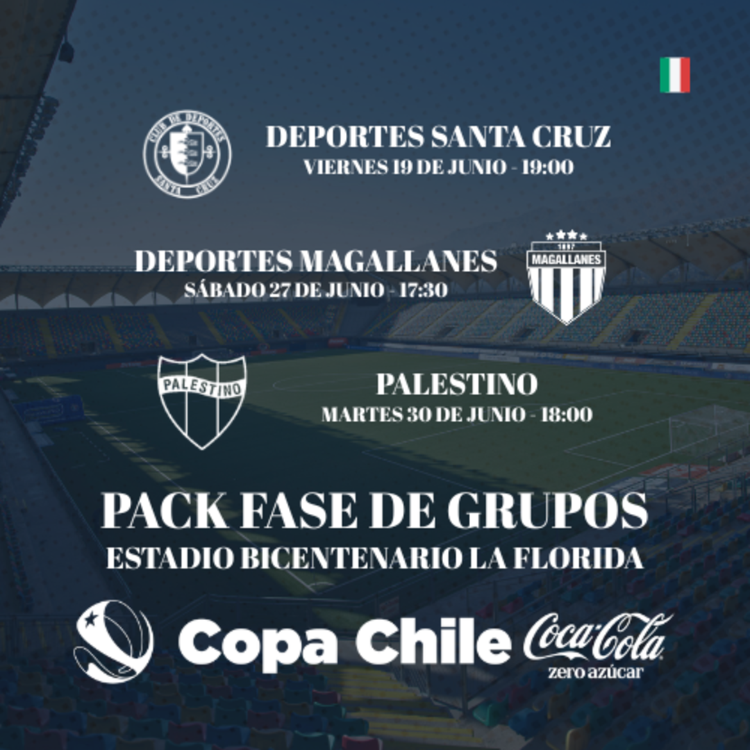 Pack Copa Chile Coca-Cola Zero Azúcar 2026