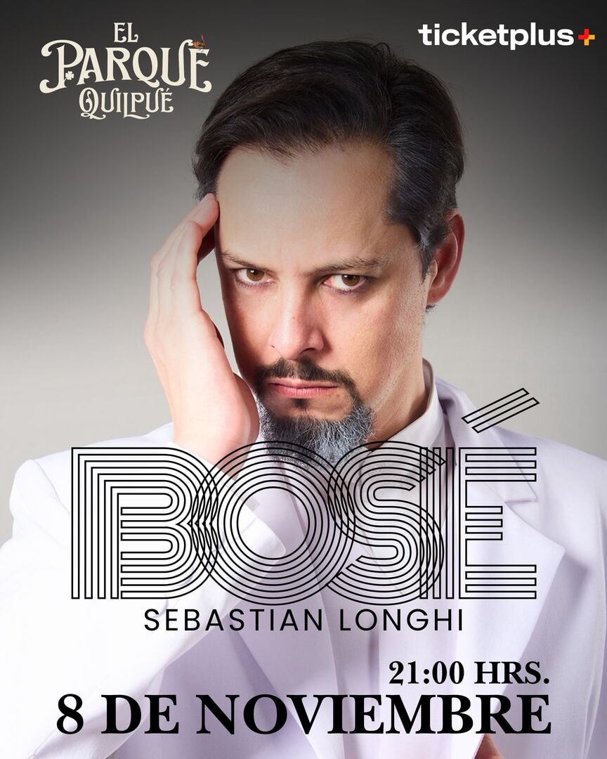 Noche de Bosé con el doble oficial Sebastián Longhi.