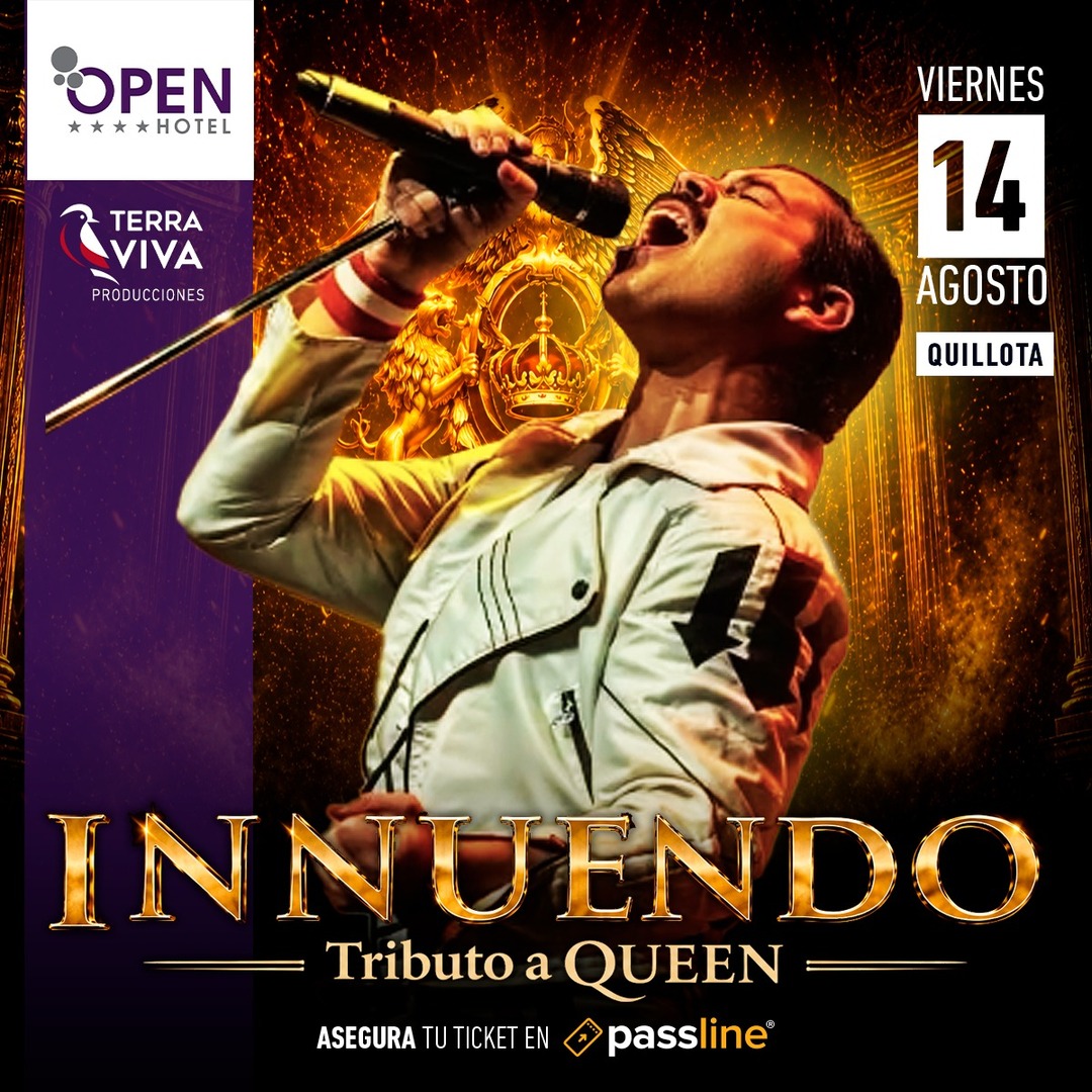 Innuendo Tributo a Queen en Open Hotel 